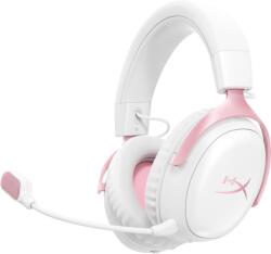 HP HyperX Cloud III S white-pink (DG0R2AA) Слушалки