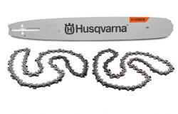Original Pachet lama + 2 lanturi drujba 32 dinti pas 3/25, 1.3mm, 38cm X - Force Husqvarna (7391736491488)