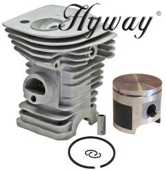 Hyway Kit cilindru drujba Husqvarna 340, 345 Hyway Ø 40 mm (Piston placat cu teflon) (503870073)