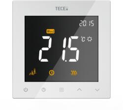 TECE Termostat ambient pentru incalzire in pardoseala, TECEfloor 77410062, programabil, cu fir, montaj in doza, alb (77410062) - quickshop