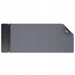 Allity Mousepad, Allity 3in1 cu incarcare wireless 15W, dimensiuni mari, Negru/Gri Mouse pad