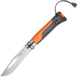 Opinel Zsebkés N°08 OUTDOOR 8, 5 cm, narancssárga, Opinel (OPIA0045887)