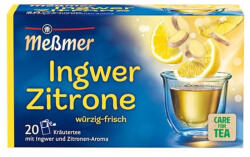 Meßmer gyömbér-citrom tea 20 filter, 40 g