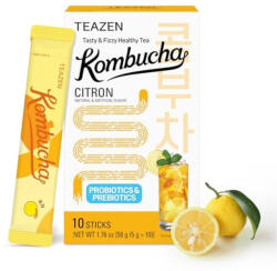 TEAZEN citromos-yuzus instant kombucha 10 × 5 g