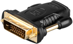 Goobay DVI 24+1 apa - HDMI anya átalakító adapter (68931) (68931)