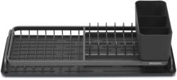 Brabantia SinkSide Compact Dish Drying Rack kompakt zárt peremű edényszárító állvány. sötétszürke. 200x463 mm - 117268 (117268)