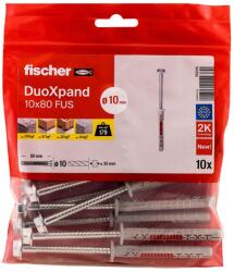 Fischer Dublu cuie fischer DuoXpand 10 x 80 FUS, 10 buc, pentru materiale poroase (53300248)