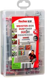 Fischer Meister-Box DuoPower / DuoTec hellgrau/rot dübel készlet 87 db 540093 (540093)