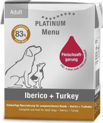 PLATINUM Menu Iberico + Turkey (12 x 375 g = 12 doboz) 4.5kg