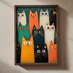Wallity Tablou MDF cu rama Wallity TUN020-L, Multicolor (856EVL2616)