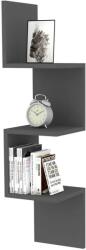Hanah Home Raft de perete Hanah Home Zikzak, Antracit (835PUQ1669) Raft