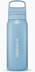 LifeStraw Sticlă de turism Lifestraw Go 2.0 Steel z filtrem 700 ml icelandic blue