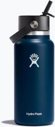 Hydro Flask Sticlă termică Hydro Flask Wide Flex Straw 945 ml albastru marin W32BFS464
