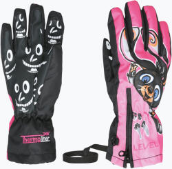 Level Mănuși de schi pentru copii Level Lucky hot pink