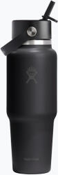 Hydro Flask Sticlă termică Hydro Flask Wide Flex Straw Travel 946 ml black