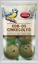 Vega vadmadár eledel cinkegolyó 6 db