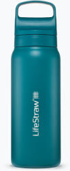 LifeStraw Sticlă de turism Lifestraw Go 2.0 Steel z filtrem 700 ml laguna teal