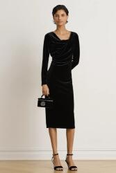Ralph Lauren rochie din velur 9BY2-SUDYSP_99X (200B27415)