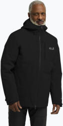 Jack Wolfskin Férfi 3 az 1-ben dzseki Jack Wolfskin Icecape 3In1 Down Rds fekete