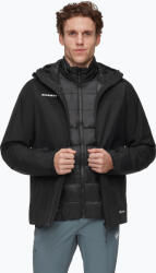 MAMMUT Férfi 3 az 1-ben kabát Mammut Treeline 3 in 1 HS Hooded Jacket Men black/black