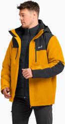 Jack Wolfskin Férfi 3 az 1-ben kabát Jack Wolfskin Jasper Pro 3IN1 burly yellow jw