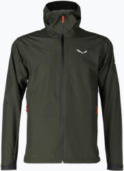 Salewa férfi esőkabát Puez Aqua 4 PTX 2.5L sötét olívazöld