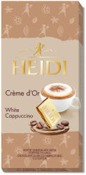 HEIDI Crème dOr White Cappuccino fehér csokoládé - 90g