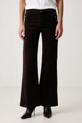 Liu Jo pantaloni evazați flare pentru femei din bumbac cu elastan 9BY2-SJDZJB_89X (UF6093.T702A)