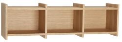 Hübsch raft suspendat din lemn de stejar 80 x 20 x 23 cm 99KK-OPUZS7_88X (881510) Raft