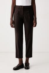 Weekend Max Mara pantaloni regular pentru bărbați cu lână WKDCALDAIA 9BY2-SPDZ7C_98X (2625136112600)