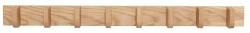 Hübsch cuier de perete din furnir de stejar 96 x 10 cm 99KK-OPUZSA_88X (881318) Agatator cuier