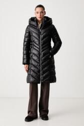 DKNY hosszú dzseki női - fekete M - answear - 77 990 Ft