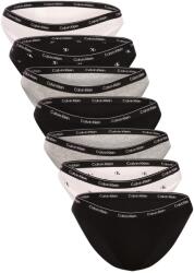 Calvin Klein 7PACK chiloți damă Calvin Klein multicolori (QD5320-H1G) L (186272)