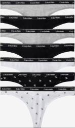 Calvin Klein 7PACK tanga damă Calvin Klein multicolore (QD5319-H1G) M (186271)