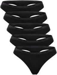 Pietro Filipi 5PACK tanga damă Pietro Filipi bambus negru (5PLTC1) XL (185775)