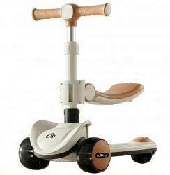  Háromkerekű roller gyerekeknek, 360°-ban forgatható kerekek, összecsukható (regulowana wysokość & koła 42 mm)
