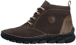 RIEKER Ghete dama, Rieker, 55036-25-Maro, casual, piele naturala, imblanite, cu talpa joasa, maro (Marime: 40)