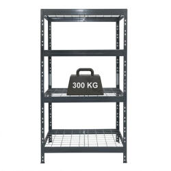 AR Shelving Nagy teherbírású acélrács polcos állvány 300 kg/szint RIVET PRO