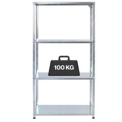 AR Shelving Fém polcos állvány horganyzott 5 szintes állítható polcokkal