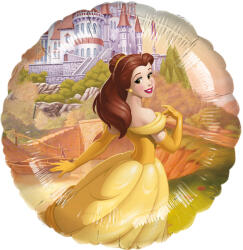 Amscan Disney Hercegnők Belle fólia lufi 45 cm DPA10865 (DPA10865)