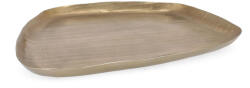 Bizzotto Platou decorativ din metal Bizzotto Chisel Gold, auriu, 38x34 cm Tava