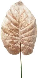 Supergreens Frunză artificială Philodendron roz, 70 cm, poliester, SUPERGREENS