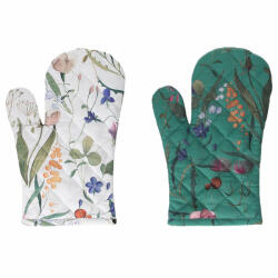 Andrea Fontebasso Set 2 mănuși cuptor bumbac Andrea Fontebasso Floral Line 17x27 cm multicolor