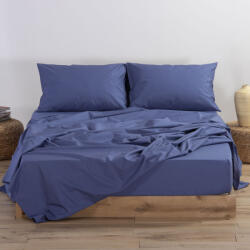 Nef Nef Homeware Cearceaf pat Queen Size 240x270 cm bumbac Nef-Nef Basic indigo