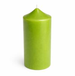 Luxodor Lumânare decorativă cilindrică din parafină, Luxodor, 8x20 cm, verde