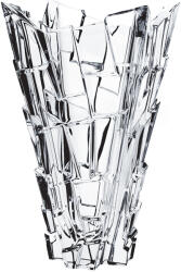 Crystal Bohemia Vază decorativă din cristal Bohemia Sydney, transparentă, H28 cm
