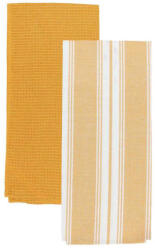 Tognana Set 2 prosoape bucătărie bumbac, 50x70 cm, Tognana Natural Love, galben