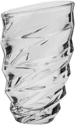 Crystal Bohemia Vază decorativă din cristal Bohemia Dynamic, transparentă, H30 cm