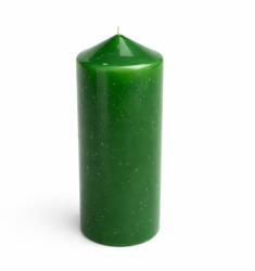 Luxodor Lumânare decorativă cilindrică din parafină, Luxodor, 6x15 cm, verde închis