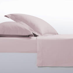 Nef Nef Homeware Cearceaf pat Queen Size 240x270 cm, bumbac satinat, 2 persoane, Nef-Nef Elements, șampanie